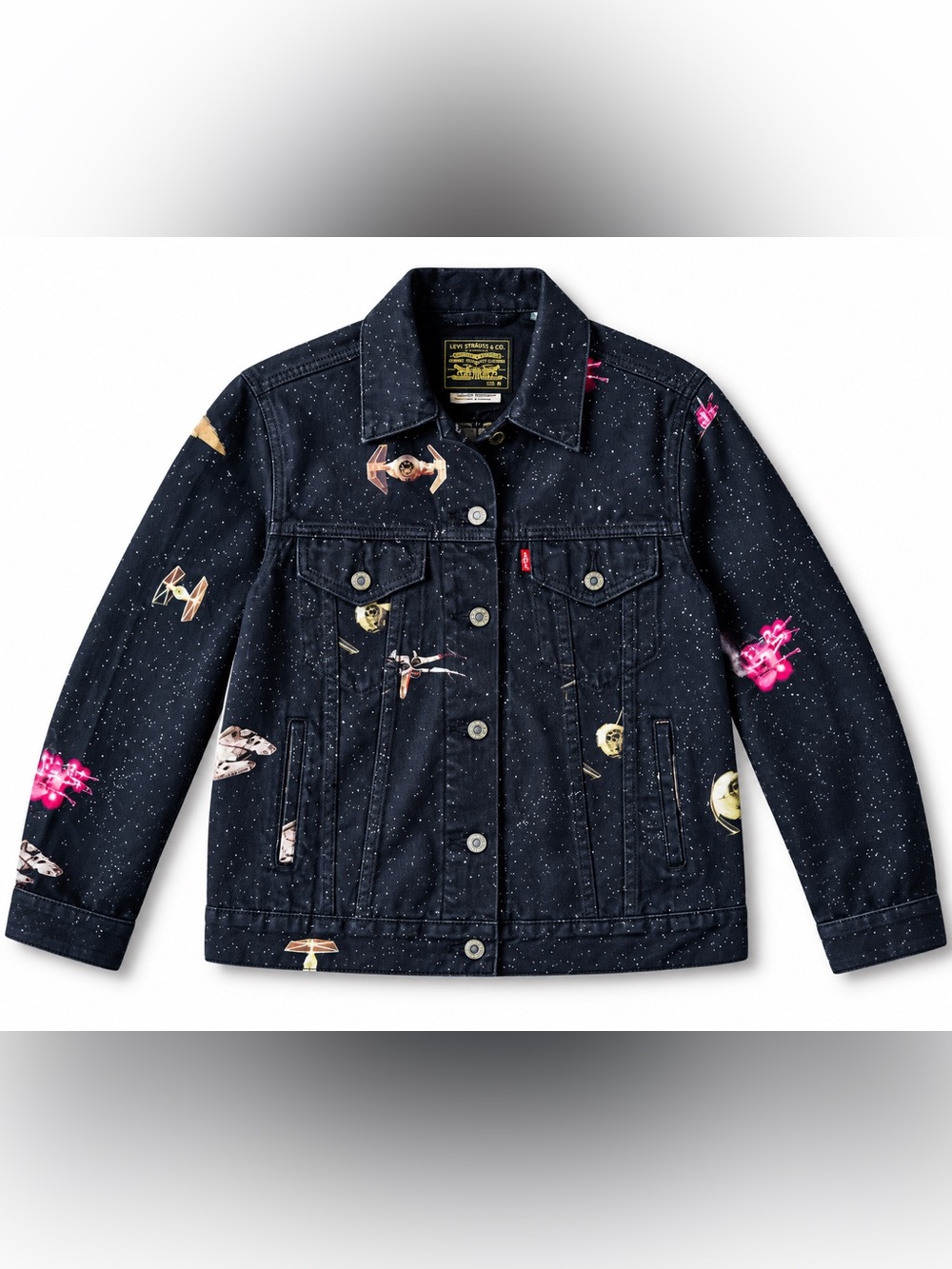 Levi's x Star Wars Denim Jacket Men Rare Collaboration Model Limited Edition med